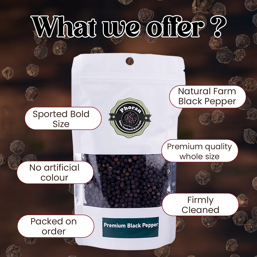 PREMIUM BLACK PEPPER / KALIMIRI