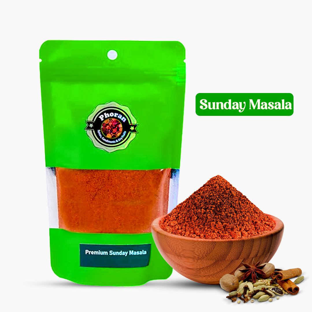 Phoran 300 GM- GARAM MASALA l PAV BHAJI MASALA l SUNDAY MASALA (PACK OF 3 - 100 GM EACH)