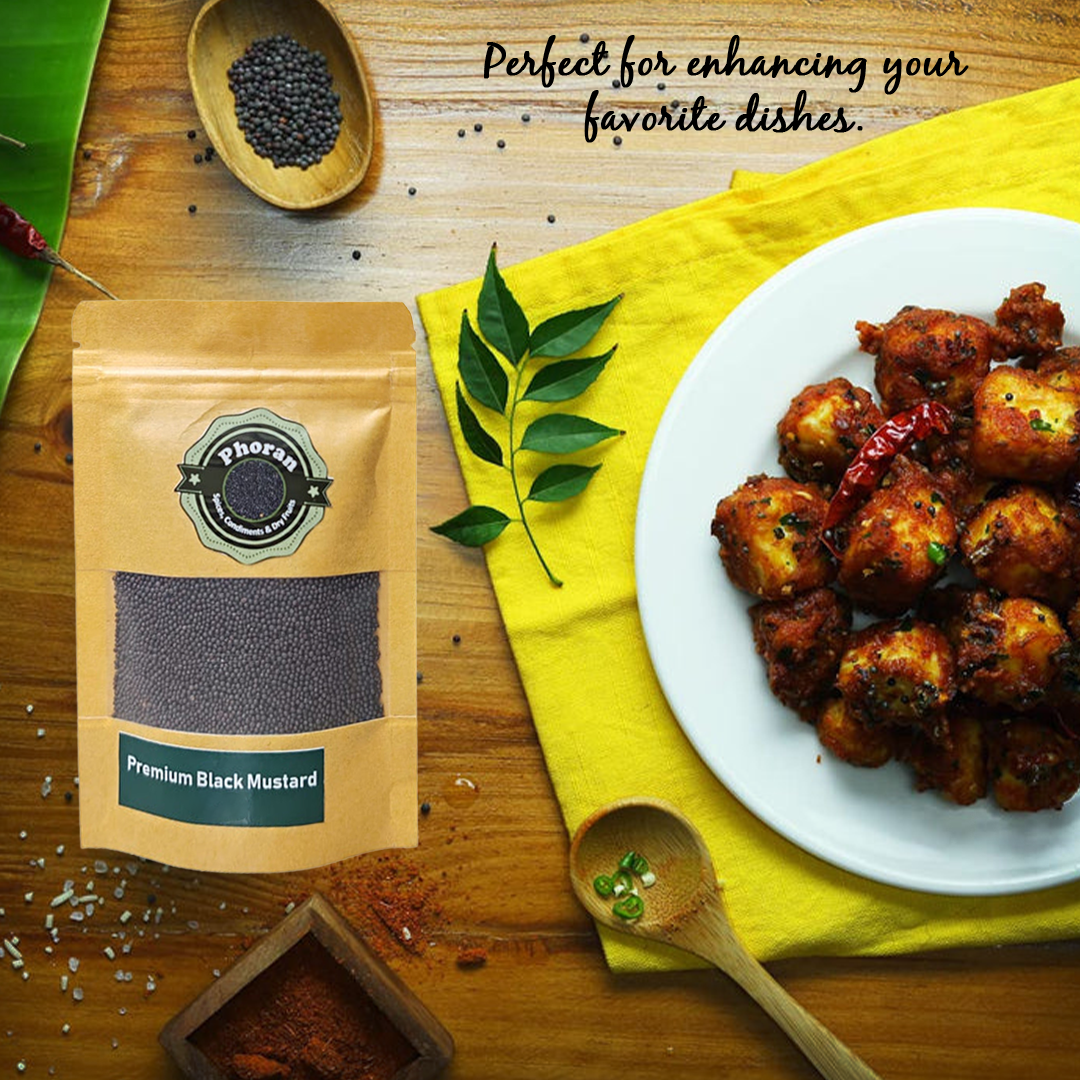 PREMIUM BLACK MUSTARD SEEDS / KALI RAI