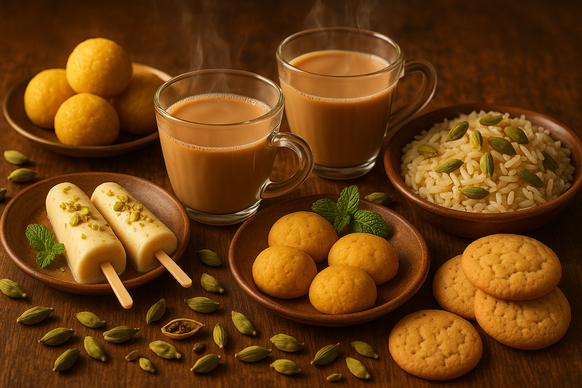 Buy elaichi dishes chai kulfi laddos