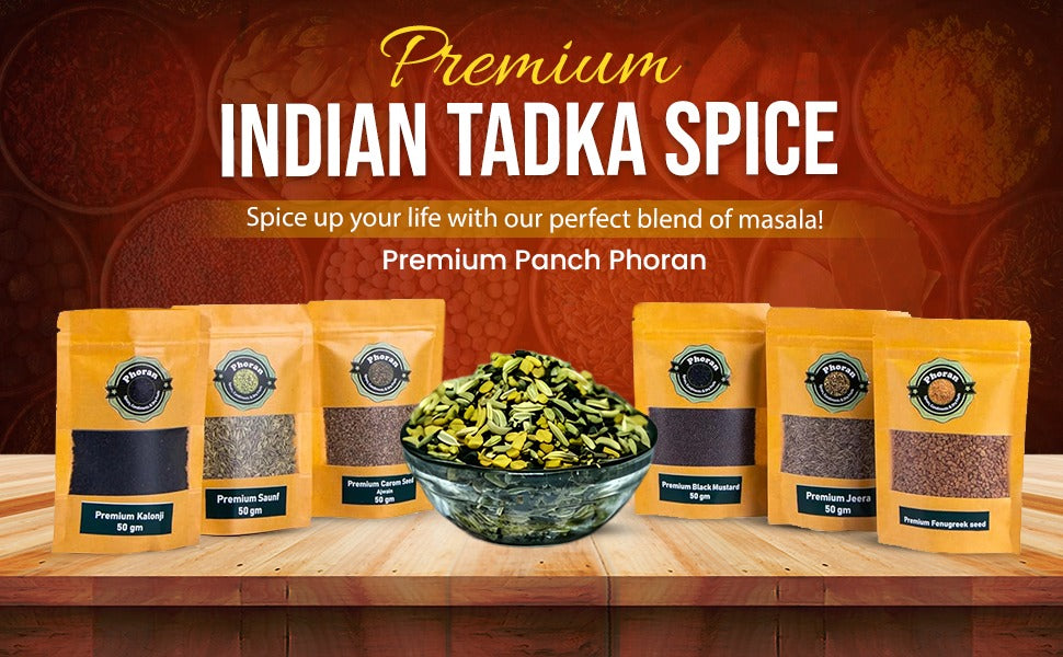 Authentic Panch Phoran - 5 Spice Bengali Blend with Digestive Benefits | Phoran Masala