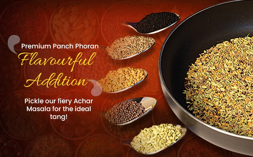 Authentic Panch Phoran - 5 Spice Bengali Blend with Digestive Benefits | Phoran Masala