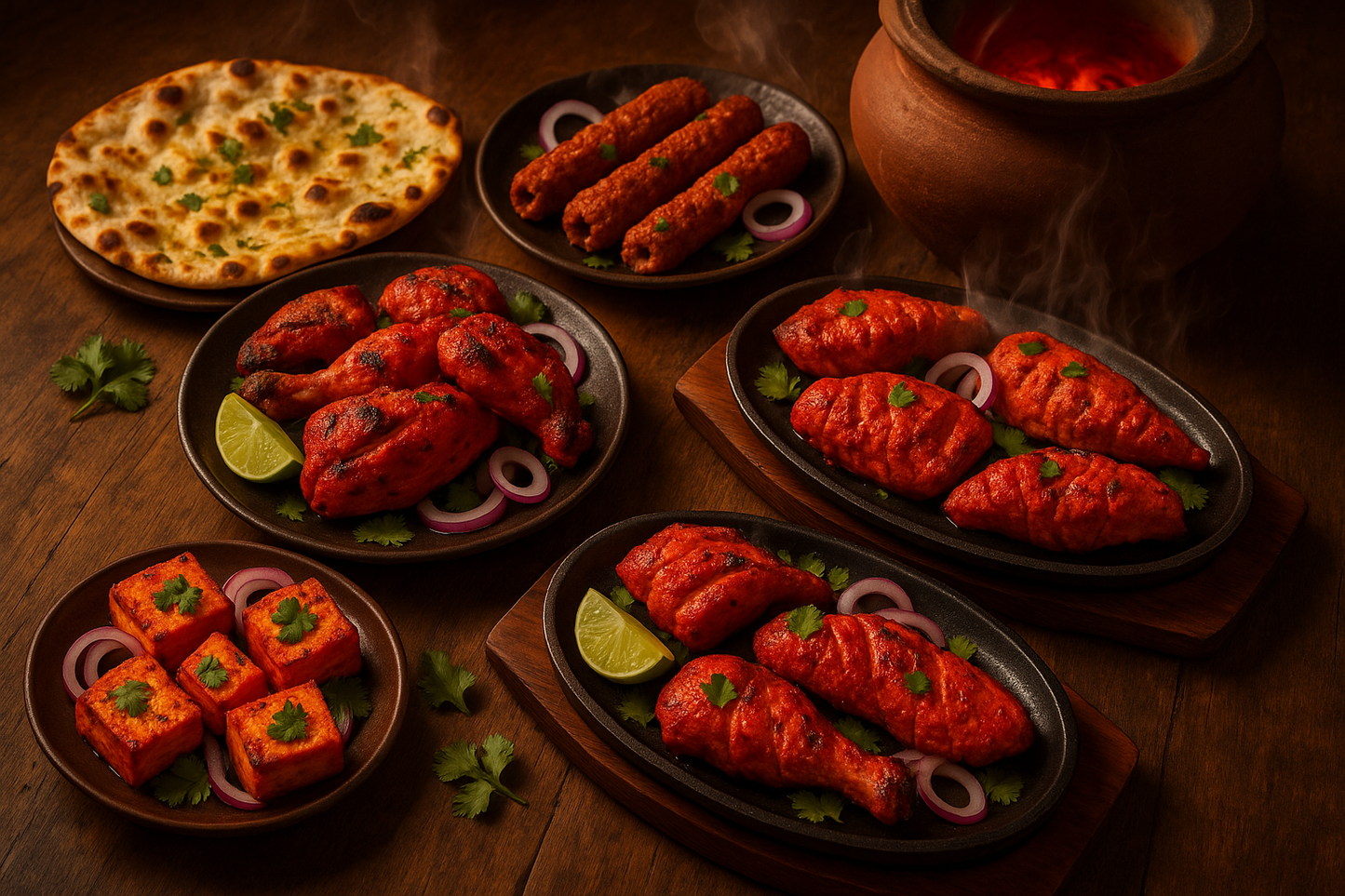tandoor masala dishes