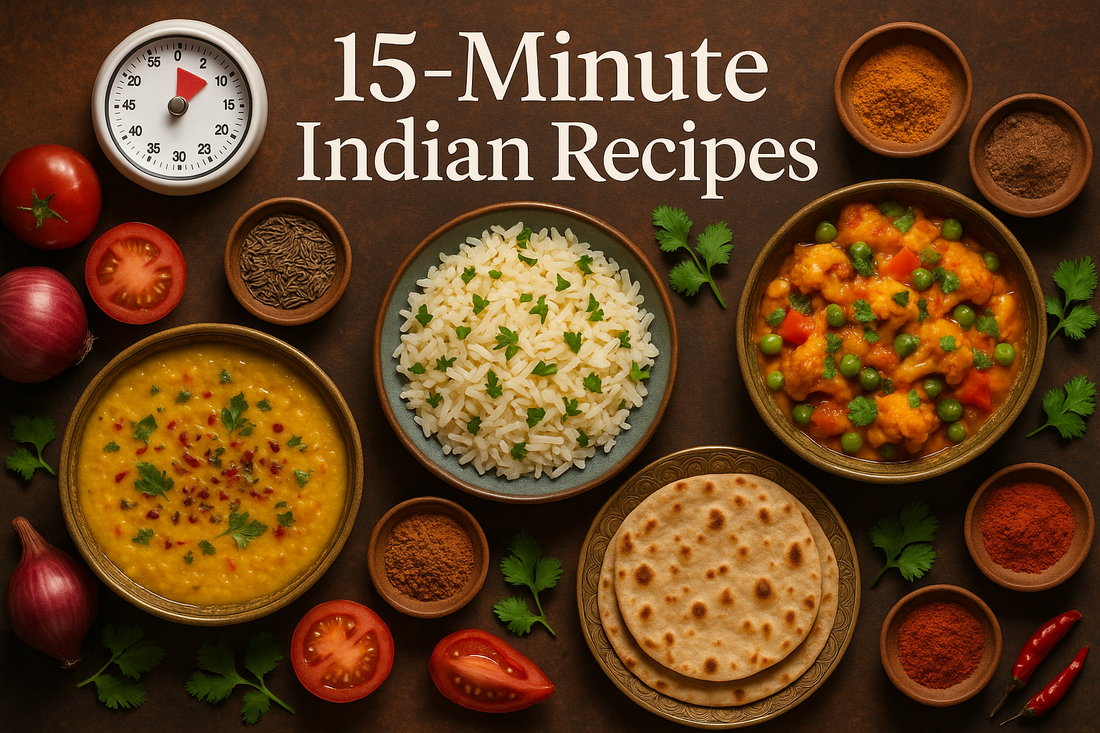 15-Minute Indian Recipes for Busy Weeknights! ⚡🍛
