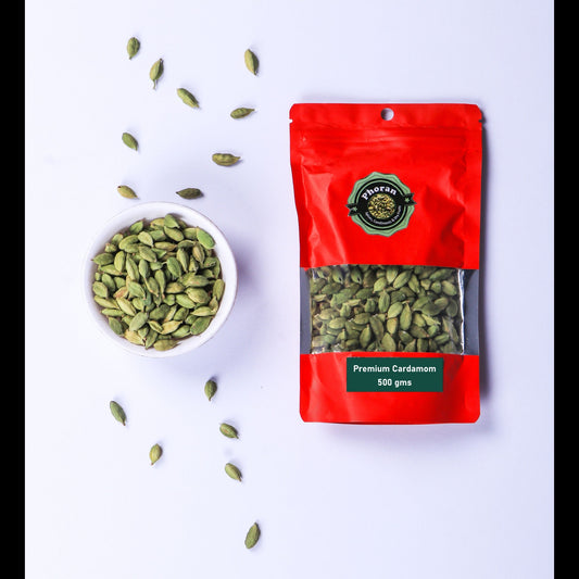 Elaichi (cardamom) - Queen of Spices for Indian sweets, chai and desserts from Phoran Masala