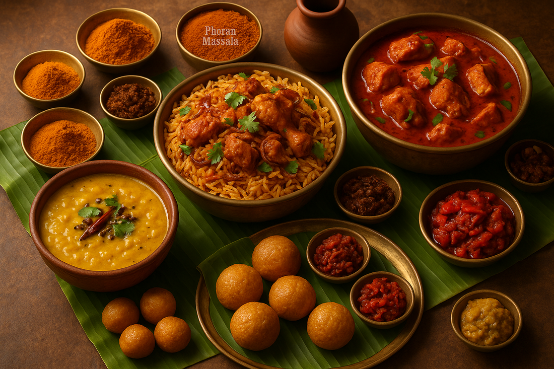 Authentic Telugu Delicacies with Phoran Masala - Andhra Pradesh Flavors