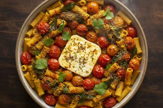 Baked Feta Pasta But With Indian Spices — The Viral Recipe, Desi Edition