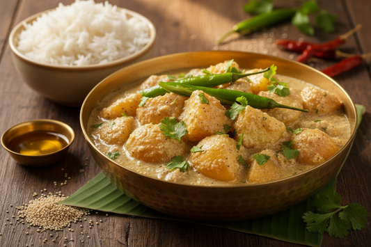 Bengali Aloo Posto Recipe - Authentic Potato in Poppy Seed Curry