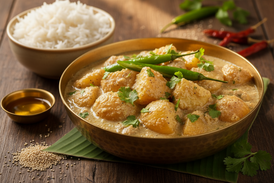 Bengali Aloo Posto Recipe: Potatoes with Poppy Seed Paste