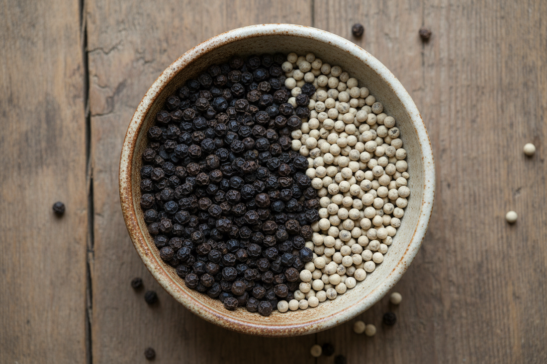 White Pepper vs Black Pepper: Complete Guide to Kali Mirch in Indian Cooking