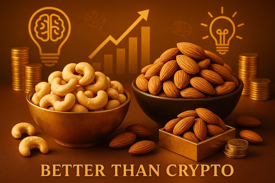Brain Food Investment! Phoran Premium Almonds & Cashews - Better Than Crypto!