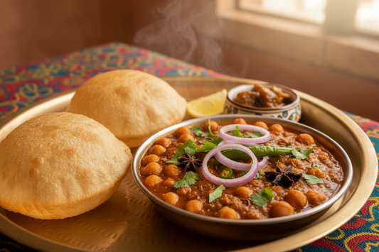 Chole Bhature Recipe: North India's Ultimate Comfort Food with Phoran Spices