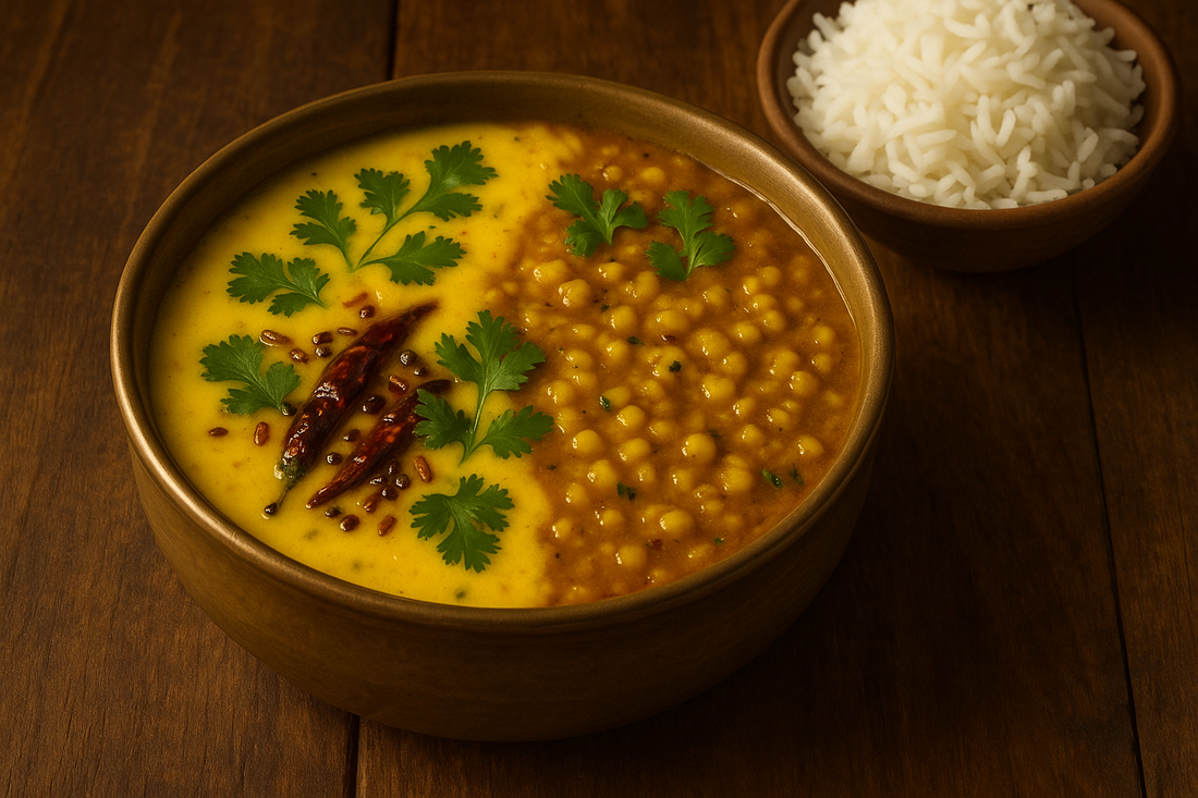 Authentic Dal Kadhi Recipe with Phoran Masala - Comforting Gujarati Delight