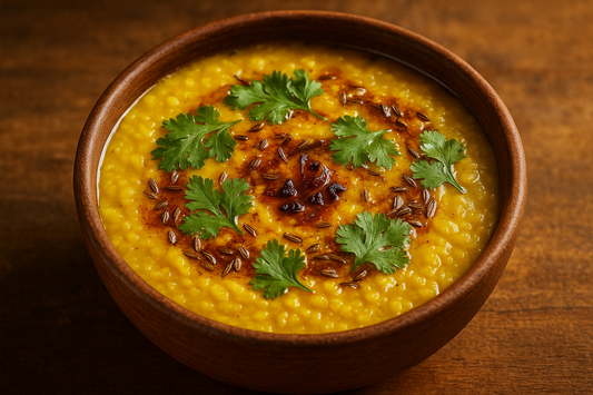 Authentic Dal Khichdi Recipe with Phoran Masala - Ultimate Comfort Food
