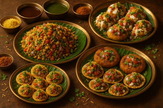 Spicy Delhi Chaat Medley with Phoran Premium Garam Masala