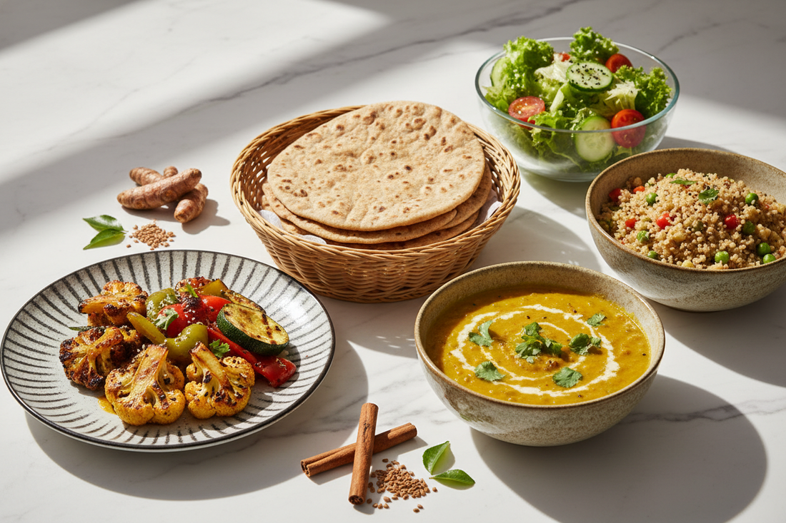 Diabetic-Friendly Indian Recipes: 20 Low-Glycemic Meals for Blood Sugar Control