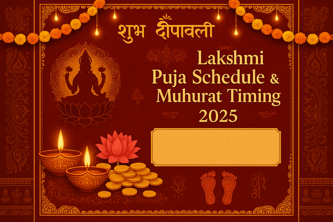 Diwali 2025 Muhurat Timing: Complete Lakshmi Puja Schedule! 🪔⏰