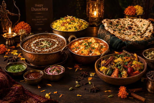 Dussehra Dinner Menu: A Make-Ahead Vegetarian Feast for Four