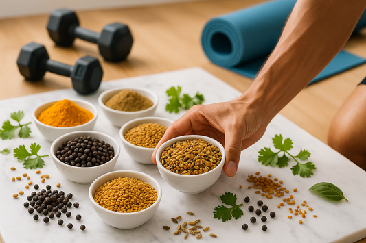 Fitness influencers secret - Phoran spices for weight loss including cumin, turmeric, and black pepper