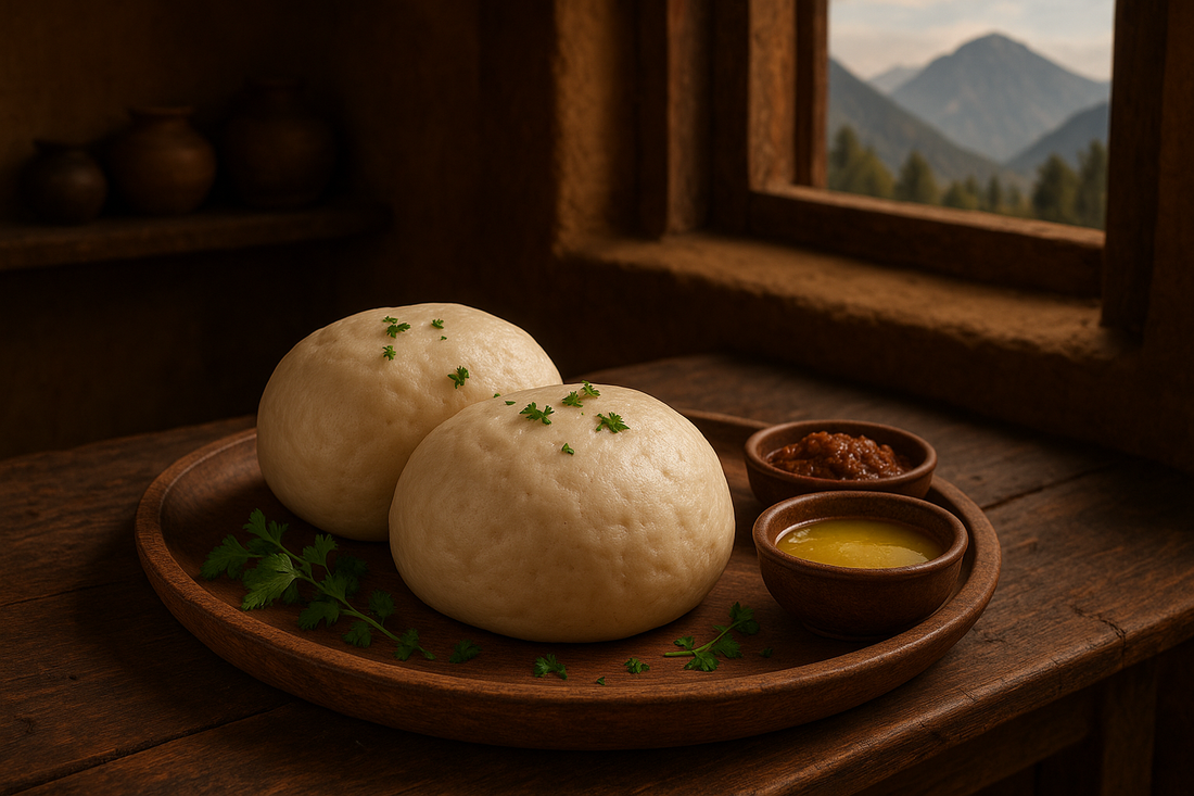 Himachali Siddu Recipe with Phoran Premium Garam Masala Filling