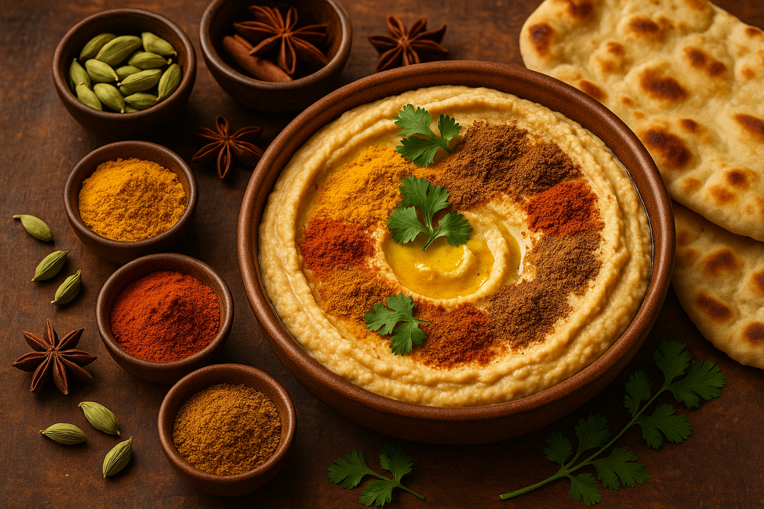 From Beirut to Bombay: How Indian Spices Transform Traditional Hummus