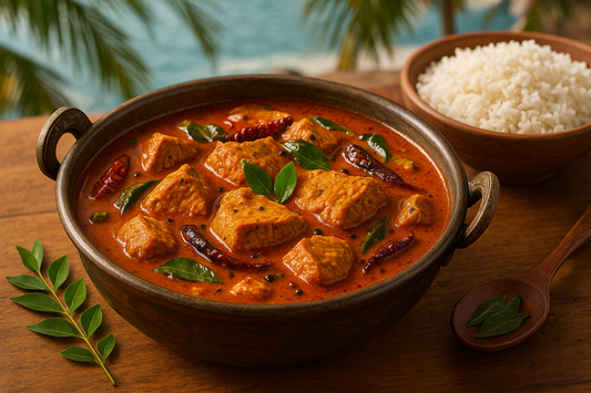 Traditional Lakshadweep Tuna Curry with Phoran Premium Garam Masala
