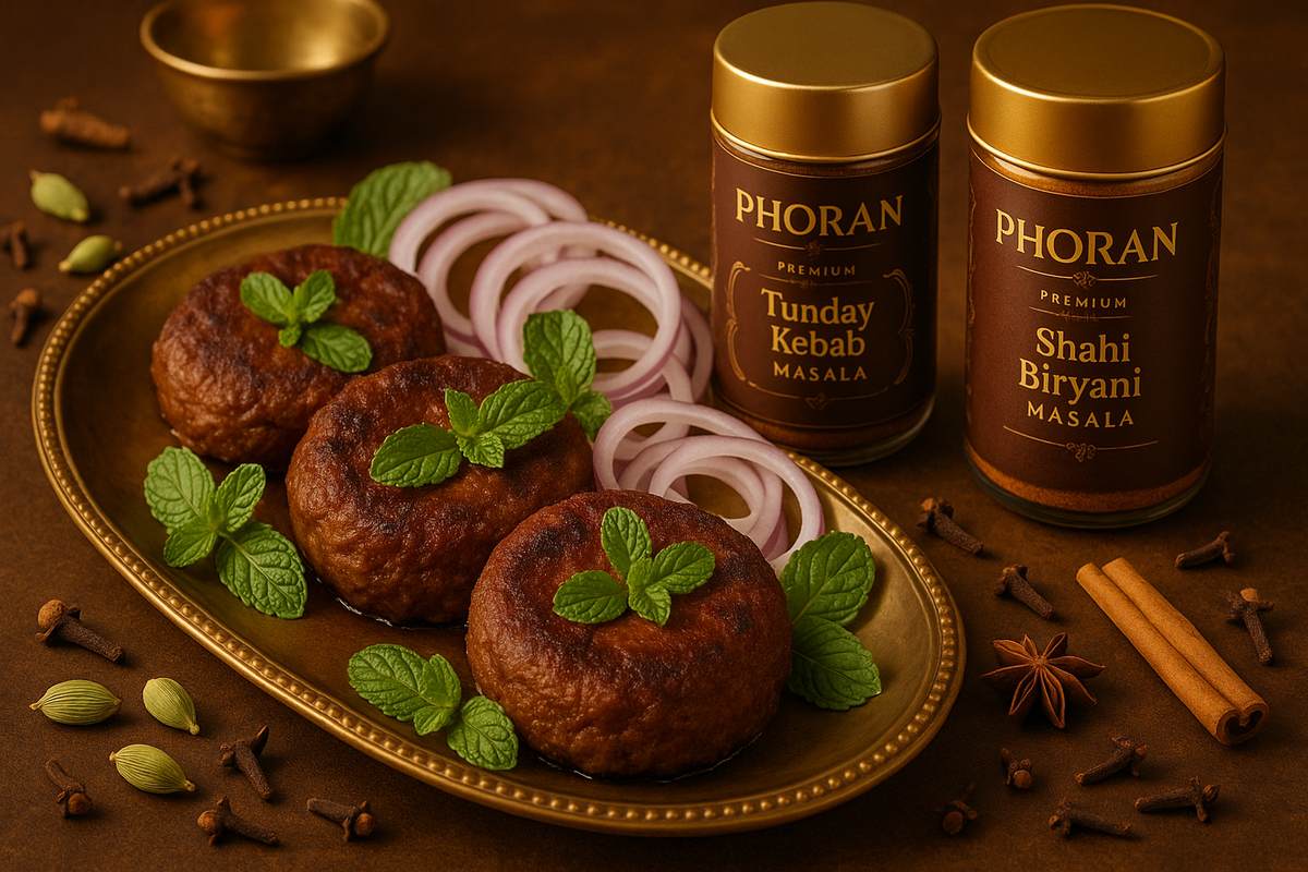 Lucknowi Tunday Kebab Recipe – Authentic Awadhi Style | Phoran