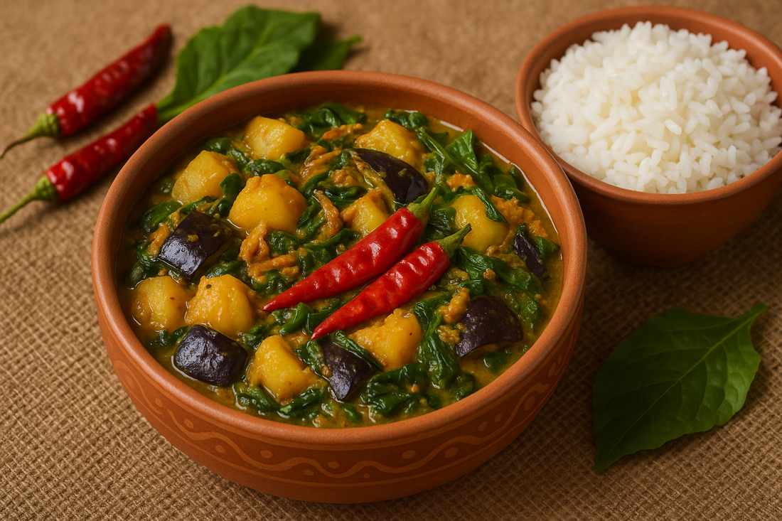 Traditional Manipuri Eromba with Phoran Premium Garam Masala