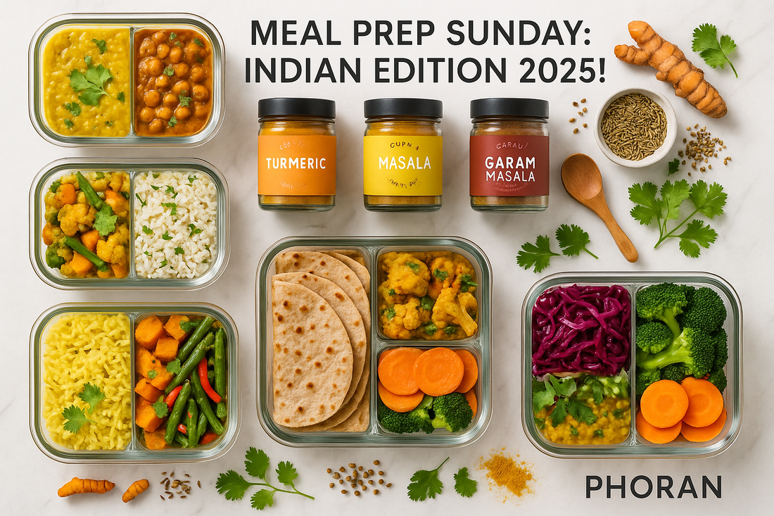 Meal Prep Sunday: Indian Edition 2025! 🍱✨