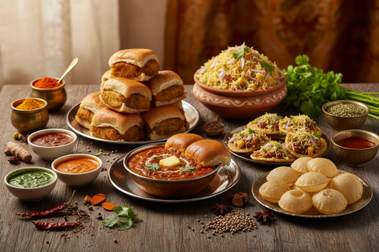 Mumbai Street Food at Home: 15 Iconic Recipes with Authentic Spices