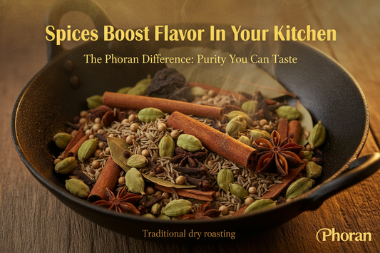 Why Traditional Dry Roasting Makes Better Masalas: The Phoran Process