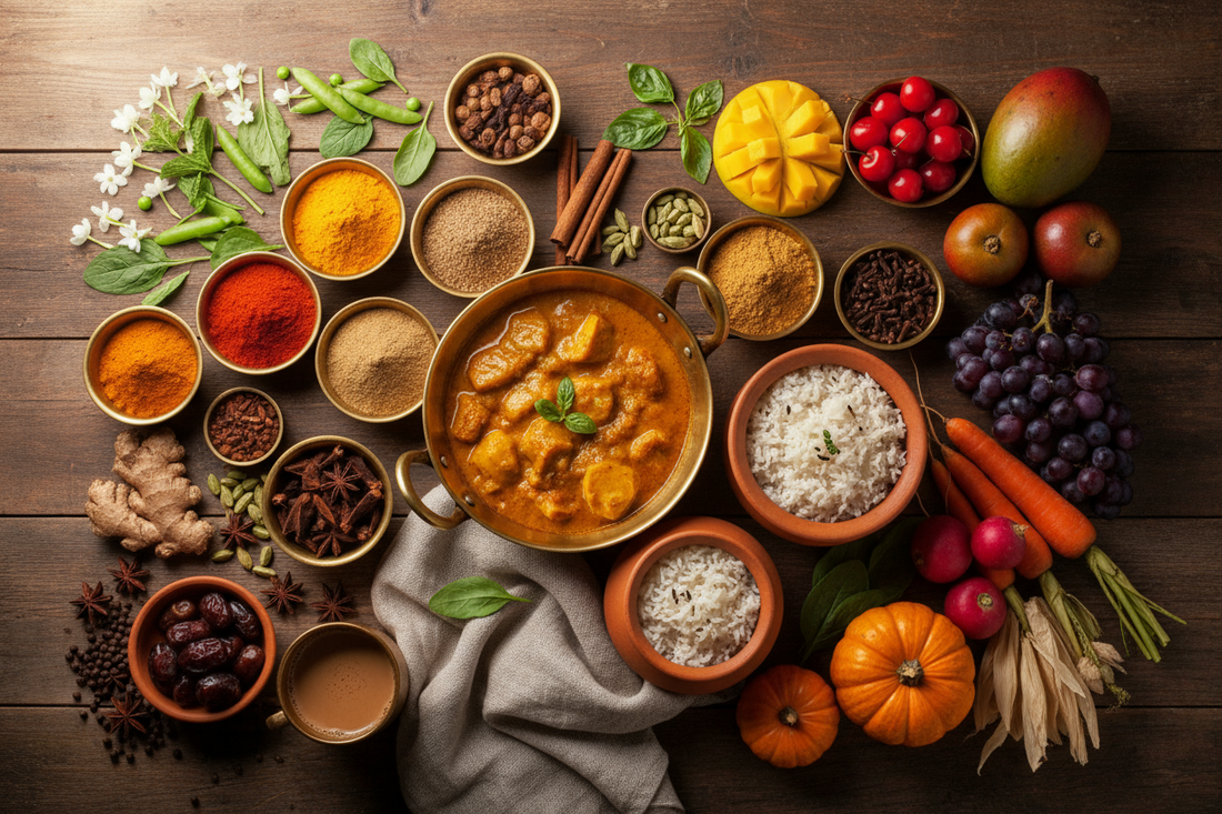 Seasonal Indian Cooking: Spices and Recipes for Every Season