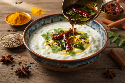 Tadka Raita Recipe: Spiced Yoghurt with Cumin Tadka