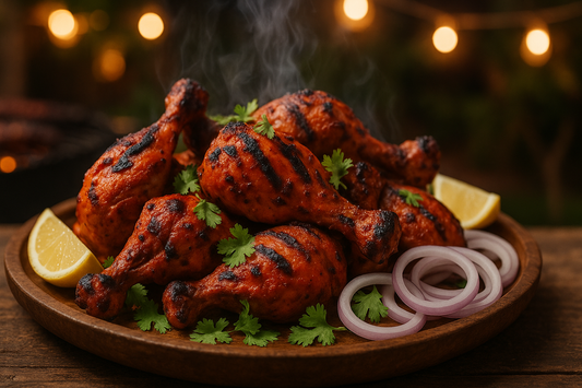Tandoori Chicken Recipe Without Tandoor - Oven, Grill & Air Fryer Methods