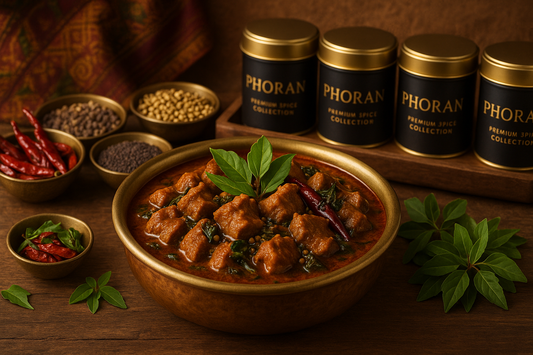 Tangy Andhra Pradesh Gongura Mutton with Phoran Premium Spice Collection