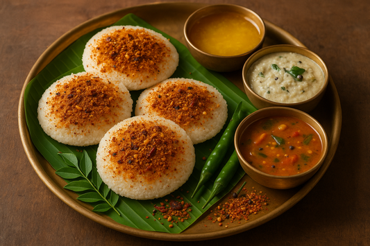 Crispy Masala Dosa Recipe with Idli Podi - South Indian Breakfast Favorite