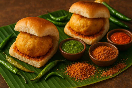 Mumbai's Iconic Vada Pav with Phoran Premium Garam Masala