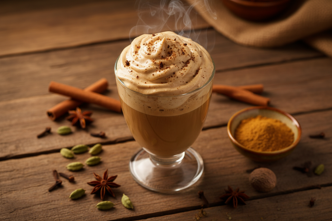 Whipped Coffee Gets a Masala Chai Twist — The Dalgona Upgrade Nobody Asked For But Everyone Needs
