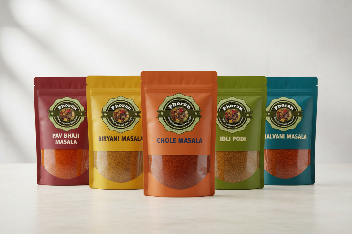 Best selling Indian spices and masalas - Phoran premium collection"