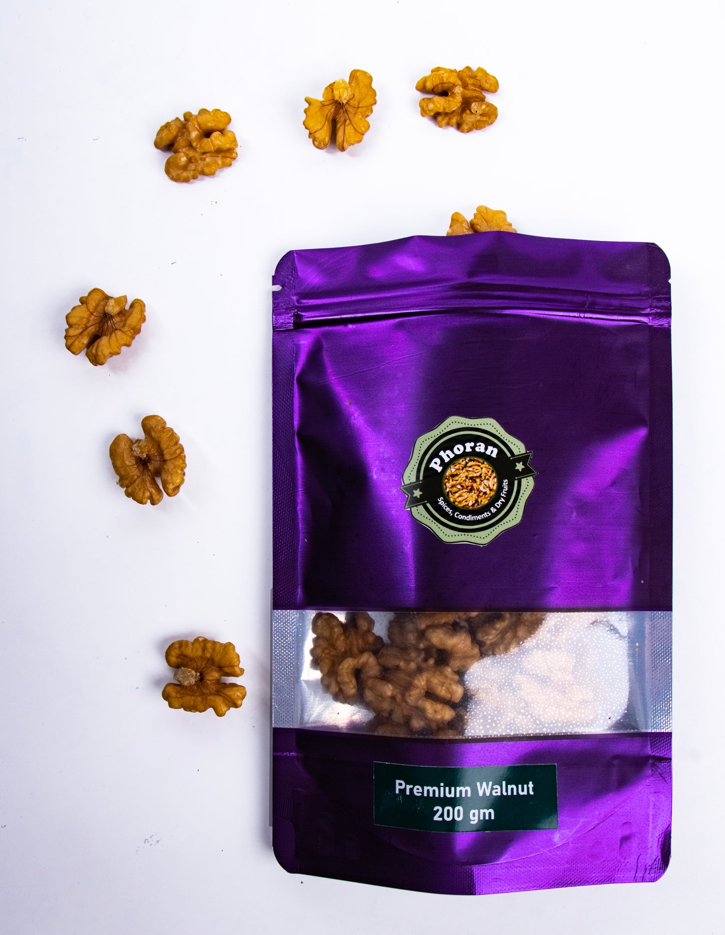 PACK OF 5 DRYFRUITS 50 GM EACH - ALMOND / CASHEWNUT / RAISIN / WALNUT KERNEL / PISTACHIO