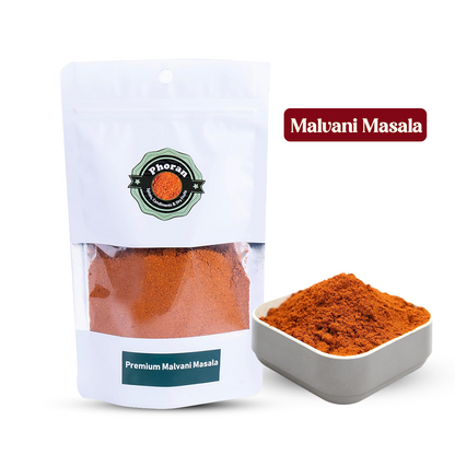 200 GM Phoran Chicken Masala / Biryani Masala / Malvani Masala / Tandoori Masala - 50 gm Each