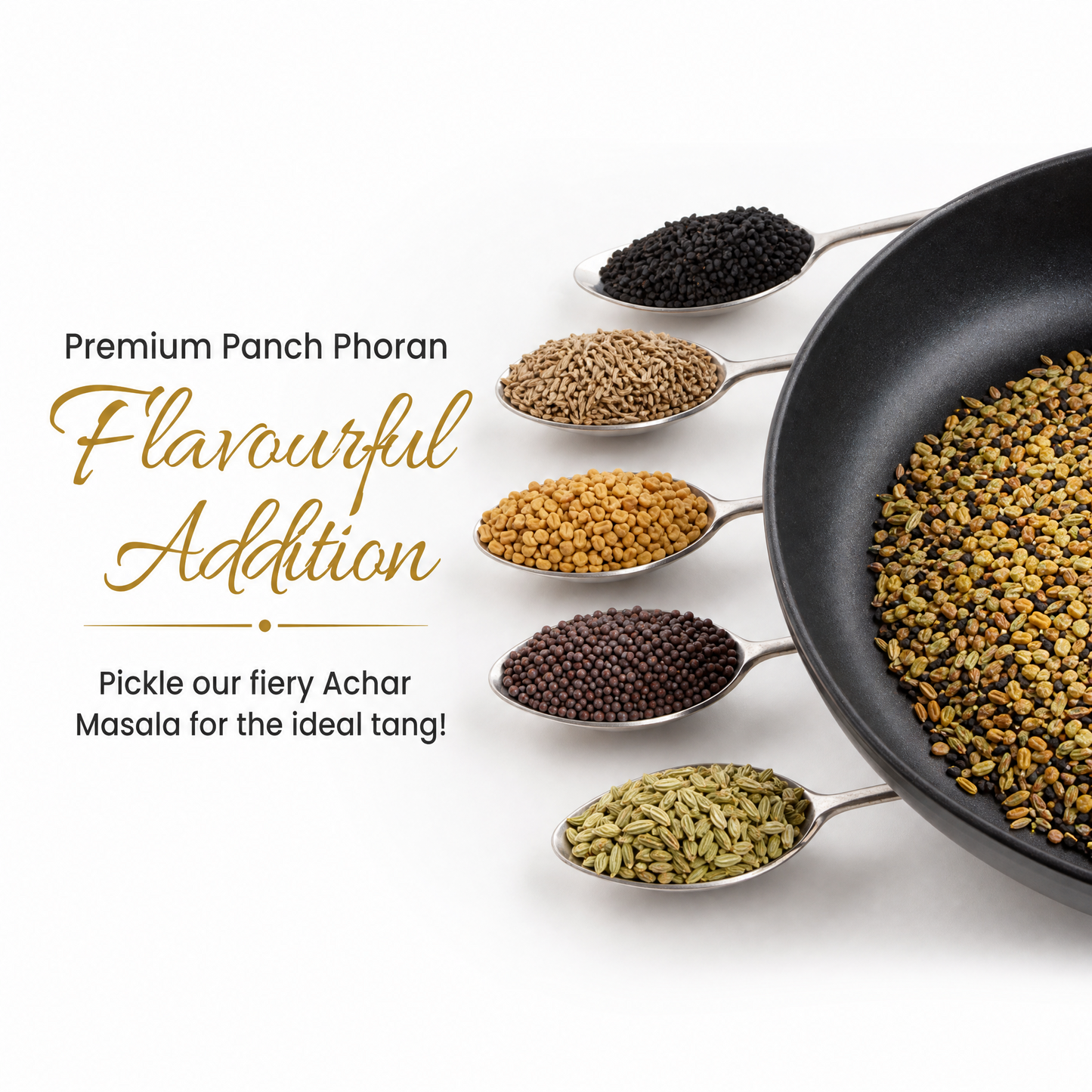 Panch Phoran – Bengali Five-Spice Whole Blend | Phoran