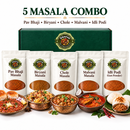 Indian Masala Spice Bundle | 5 Regional Blends