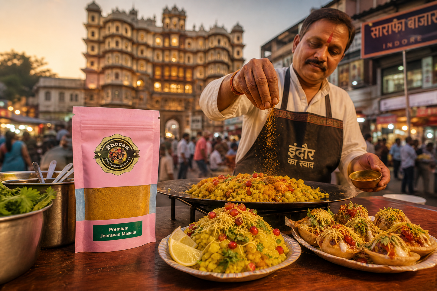 Jeeravan Chat Masala – Authentic Indori Spice for Poha & Chaat