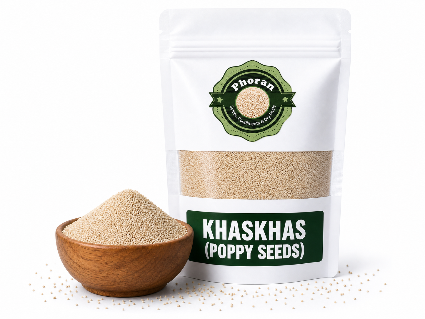 100 gm Khaskhas (Poppy Seeds) – Whole Spice for Korma, Halwa & Bengali Cooking