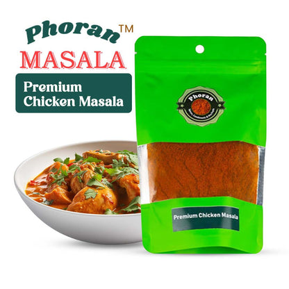 200 GM Phoran Chicken Masala / Biryani Masala / Malvani Masala / Tandoori Masala - 50 gm Each